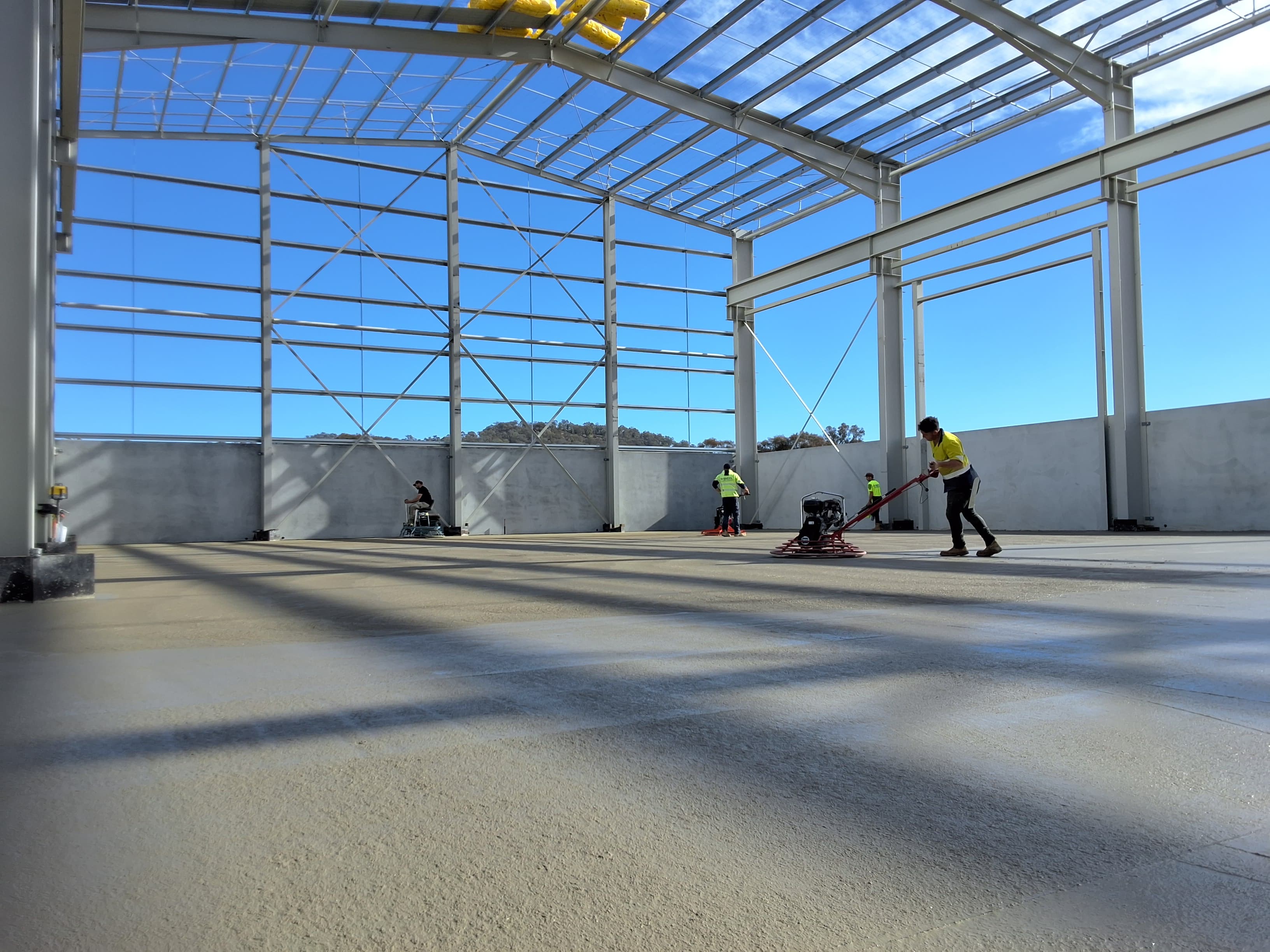 Warehouse floor